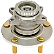 WH512274 Rear, Driver or Passenger Side Wheel Hub, With Bearing, Quality-Built OE Replacement