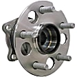 WH512281 Rear, Driver or Passenger Side Wheel Hub, 5 Lugs, With Bearing, AWD, Quality-Built Wheel Hub