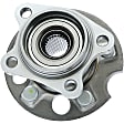 WH512284 Rear, Driver or Passenger Side Wheel Hub, With Bearing, AWD, Quality-Built OE Replacement