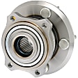 2011 Dodge Charger - Rear, Driver or Passenger Side Wheel Hub,  With Performance Package,  Assembly, Axle Nut Torque Spec: 157 Ft-Lbs / 213Nm, AWD, With Bearing, Quality-Built OE Replacement