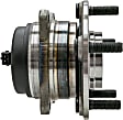2016 Hyundai Santa Fe - Rear, Driver or Passenger Side Wheel Hub, FWD, Quality-Built OE Replacement
