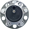 WH512332 Rear, Driver or Passenger Side Wheel Hub, With Bearing, Quality-Built OE Replacement