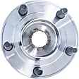 WH512335 Rear, Driver or Passenger Side Wheel Hub, 5 Lugs, With Bearing, 3.5L, 6Cyl, Quality-Built Wheel Hub
