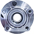 WH512335 Rear, Driver or Passenger Side Wheel Hub, 5 Lugs, With Bearing, 3.5L, 6Cyl, Quality-Built Wheel Hub