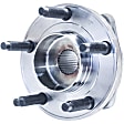 WH512335 Rear, Driver or Passenger Side Wheel Hub, 5 Lugs, With Bearing, 3.5L, 6Cyl, Quality-Built Wheel Hub