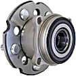 WH512342 Rear, Driver or Passenger Side Wheel Hub, 5 Lugs, With Bearing, AWD, Quality-Built Wheel Hub