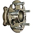 WH512344 Rear, Driver or Passenger Side OE Replacement Series Wheel Hub, 5 Lugs, Front Wheel Drive