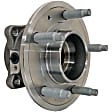 WH512358 Rear, Driver or Passenger Side Wheel Hub, With Bearing, Quality-Built OE Replacement