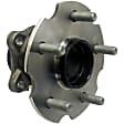 WH512372 Rear, Driver or Passenger Side Wheel Hub, With Bearing, Quality-Built OE Replacement