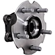 WH512374 Rear, Driver or Passenger Side Wheel Hub, 5 Lugs, With Bearing, Quality-Built Wheel Hub