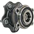 WH512389 Rear, Driver or Passenger Side Wheel Hub, With Bearing, FWD, 2.5L, 4Cyl, Quality-Built Wheel Hub