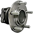 WH512394 Rear, Driver or Passenger Side Wheel Hub, 5 Lugs, With Bearing, FWD, Quality-Built Wheel Hub