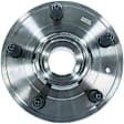 WH512399 Rear, Driver or Passenger Side Wheel Hub, 5 Lugs, With Bearing, RWD, Quality-Built Wheel Hub