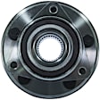 WH512399 Rear, Driver or Passenger Side Wheel Hub, 5 Lugs, With Bearing, RWD, Quality-Built Wheel Hub