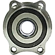 WH512401 Rear, Driver or Passenger Side Wheel Hub, 5 Lugs, With Bearing, Sensor Not Included, Quality-Built Wheel Hub