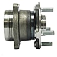 WH512401 Rear, Driver or Passenger Side Wheel Hub, 5 Lugs, With Bearing, Sensor Not Included, Quality-Built Wheel Hub