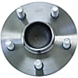 WH512403 Rear, Driver or Passenger Side Wheel Hub, 5 Lugs, With Bearing, Quality-Built OE Replacement