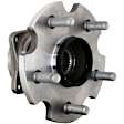WH512404 Rear, Driver or Passenger Side Wheel Hub, 5 Lugs, With Bearing, 2.4L, 4Cyl, Quality-Built Wheel Hub