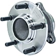 WH512409 Rear, Driver or Passenger Side Wheel Hub, Quality-Built OE Replacement