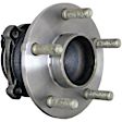 WH512411 Rear, Driver or Passenger Side Wheel Hub, 5 Lugs, With Bearing, FWD, Quality-Built Wheel Hub