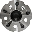 WH512416 Rear, Driver or Passenger Side Wheel Hub, With Bearing, FWD, 3.5L, 6Cyl, Quality-Built Wheel Hub