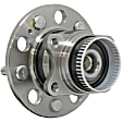 WH512437 Rear, Driver or Passenger Side Wheel Hub, 5 Lugs, With Bearing, Quality-Built Wheel Hub