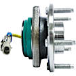 WH512441 Rear, Driver or Passenger Side Wheel Hub, 5 Lugs, With Bearing, Quality-Built Wheel Hub