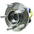WH512441 Rear, Driver or Passenger Side Wheel Hub, 5 Lugs, With Bearing, Quality-Built Wheel Hub