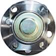 WH513003 Rear, Driver or Passenger Side Wheel Hub, 5 Lugs, With Bearing, Quality-Built Wheel Hub