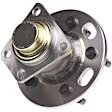 WH513012 Rear, Driver or Passenger Side Wheel Hub, 5 Lugs, With Bearing, Quality-Built Wheel Hub
