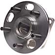 WH513012 Rear, Driver or Passenger Side Wheel Hub, 5 Lugs, With Bearing, Quality-Built Wheel Hub