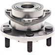 WH513017K Front, Driver or Passenger Side Wheel Hub, With Bearing, FWD, Quality-Built OE Replacement