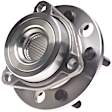WH513059 Front, Driver or Passenger Side Wheel Hub, 5 Lugs, With Bearing, Quality-Built Wheel Hub