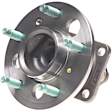WH513062 Rear, Driver or Passenger Side Wheel Hub, 5 Lugs, With Bearing, Quality-Built Wheel Hub