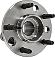 WH513087HD Front, Driver or Passenger Side Wheel Hub, With Bearing, Quality-Built Wheel Hub