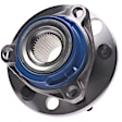 WH513088 Front, Driver or Passenger Side Wheel Hub, 5 Lugs, With Bearing, FWD, 3.8L, 6Cyl, Quality-Built Wheel Hub