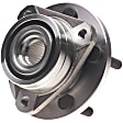 WH513100 Front, Driver or Passenger Side Wheel Hub, With Bearing, FWD, Quality-Built OE Replacement