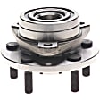 WH513100 Front, Driver or Passenger Side Wheel Hub, With Bearing, FWD, Quality-Built OE Replacement