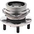 WH513107 Front, Driver or Passenger Side Wheel Hub, 5 Lugs, With Bearing, Quality-Built Wheel Hub