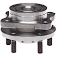 WH513122 Front, Driver or Passenger Side Wheel Hub, With Bearing, Quality-Built OE Replacement