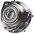 WH513124 Front, Driver or Passenger Side Wheel Hub, With Bearing, Quality-Built OE Replacement