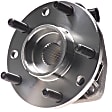 WH513124 Front, Driver or Passenger Side Wheel Hub, With Bearing, Quality-Built OE Replacement