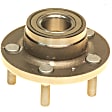 WH513128 Front, Driver or Passenger Side Wheel Hub, Quality-Built OE Replacement