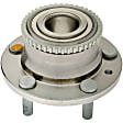 WH513131 Wheel Hub, 5 Lugs, With Bearing, Quality-Built Wheel Hub