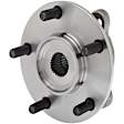 WH513133 Front, Driver or Passenger Side Wheel Hub, 5 Lugs, With Bearing, Quality-Built Wheel Hub
