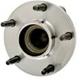 WH513139 Front, Driver or Passenger Side Wheel Hub, 5 Lugs, With Bearing, RWD, Quality-Built Wheel Hub