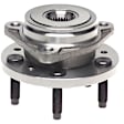 WH513156 Front, Driver or Passenger Side Wheel Hub, With Bearing, FWD, Quality-Built OE Replacement