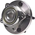 WH513157 Front, Driver or Passenger Side Wheel Hub, With Bearing, Quality-Built OE Replacement