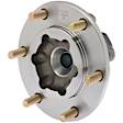 WH513165 Front, Driver or Passenger Side Wheel Hub, 6 Lugs, With Bearing, Quality-Built Wheel Hub