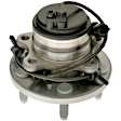 WH513167 Front, Driver or Passenger Side Wheel Hub, With Bearing, Quality-Built OE Replacement